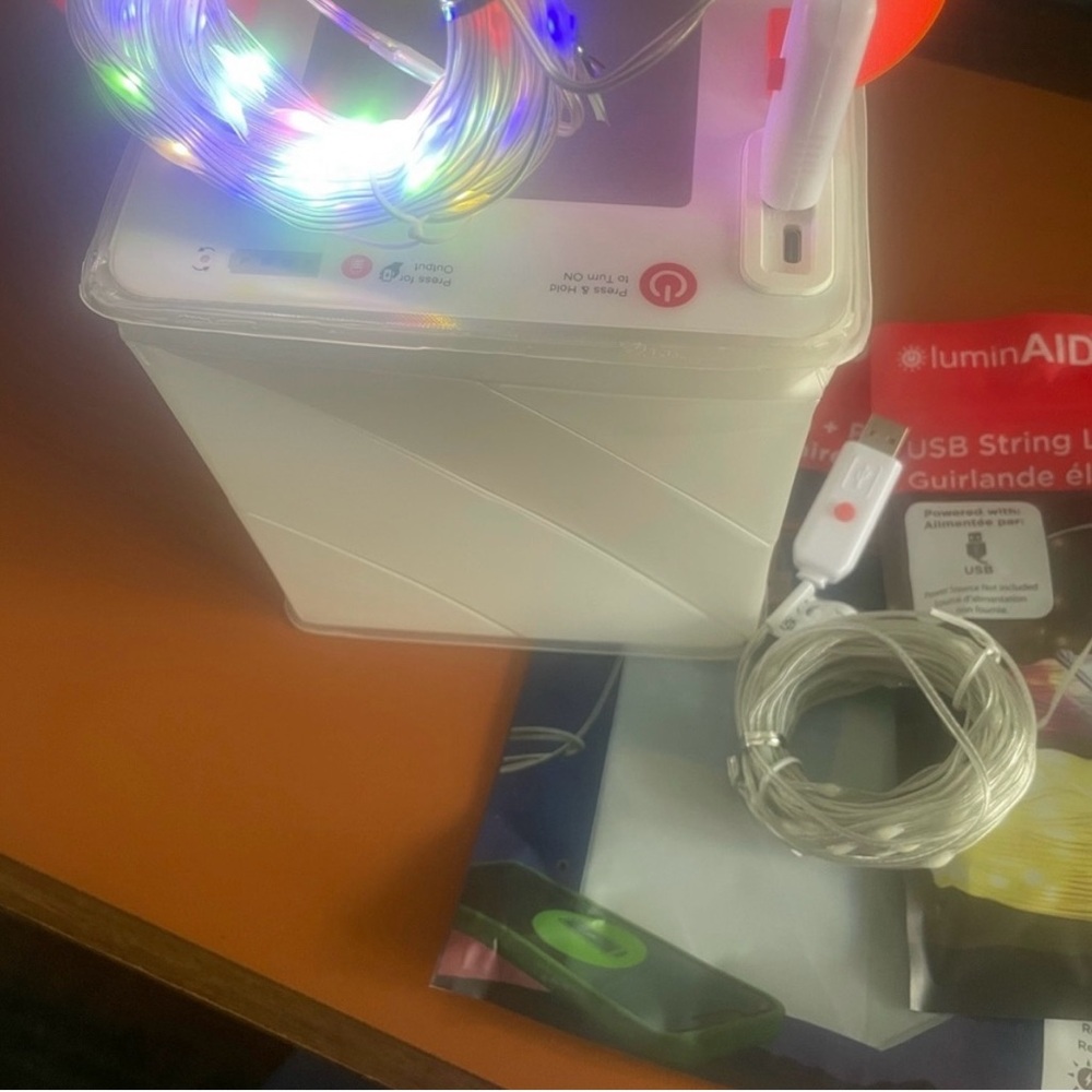 LuminAID MAX Solar Lantern +Phone Charger